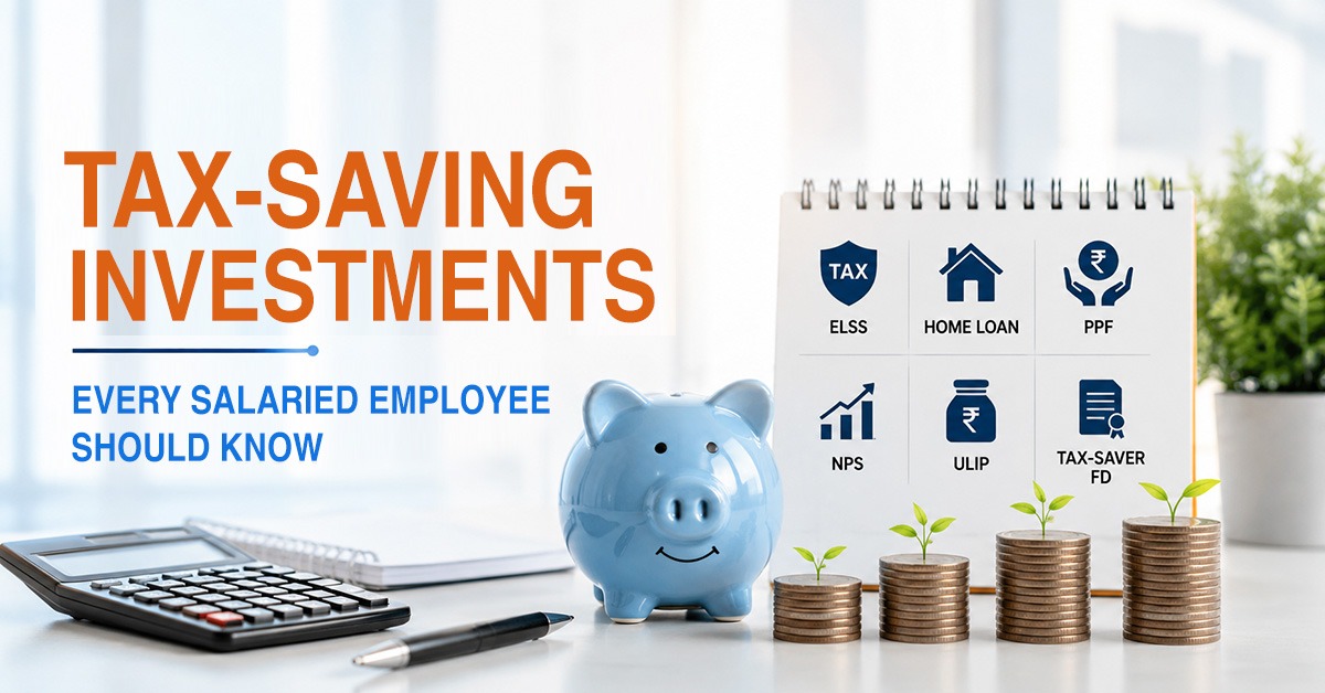 Tax-Saving Investments Every Salaried Employee Should Know